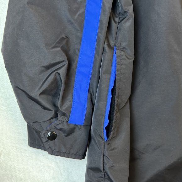 Ford /UAW Windbreaker Hooded Blue Black Size Medium - Picture 8 of 12